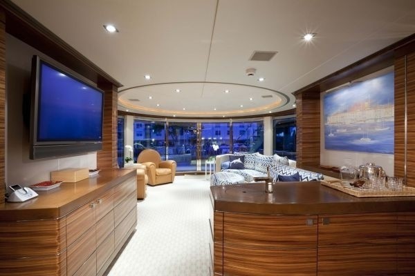 totally nuts yacht interior